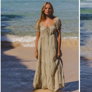 NWT Sita Maxi dress - green Lily (sold out!!)